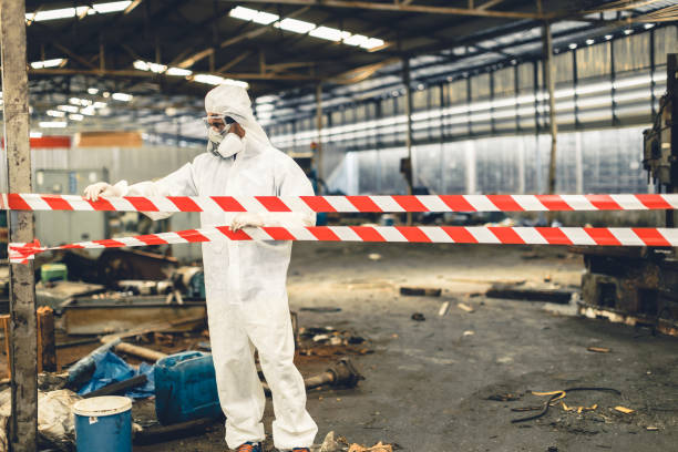 Professional Crime Scene Cleanup technician working in Ashuelot, NH